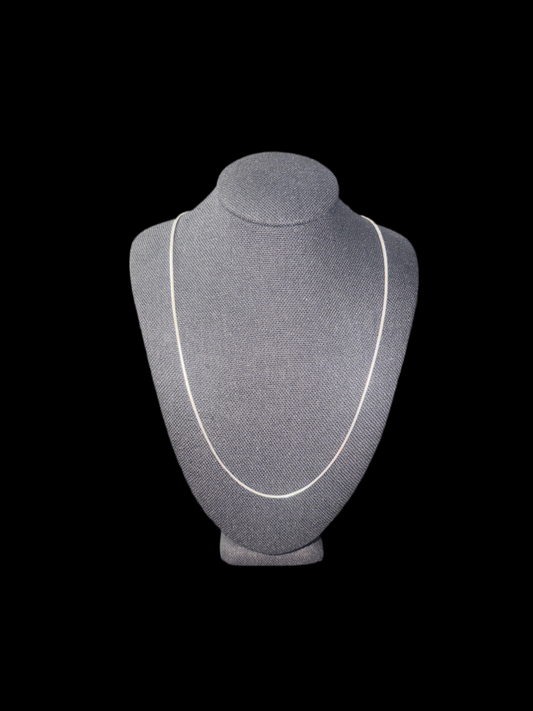 18” Silver Snake Chain