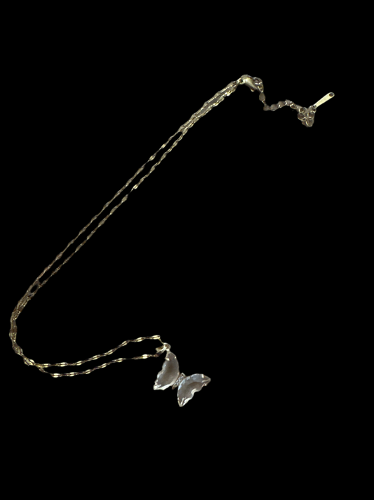 16” gold butterfly