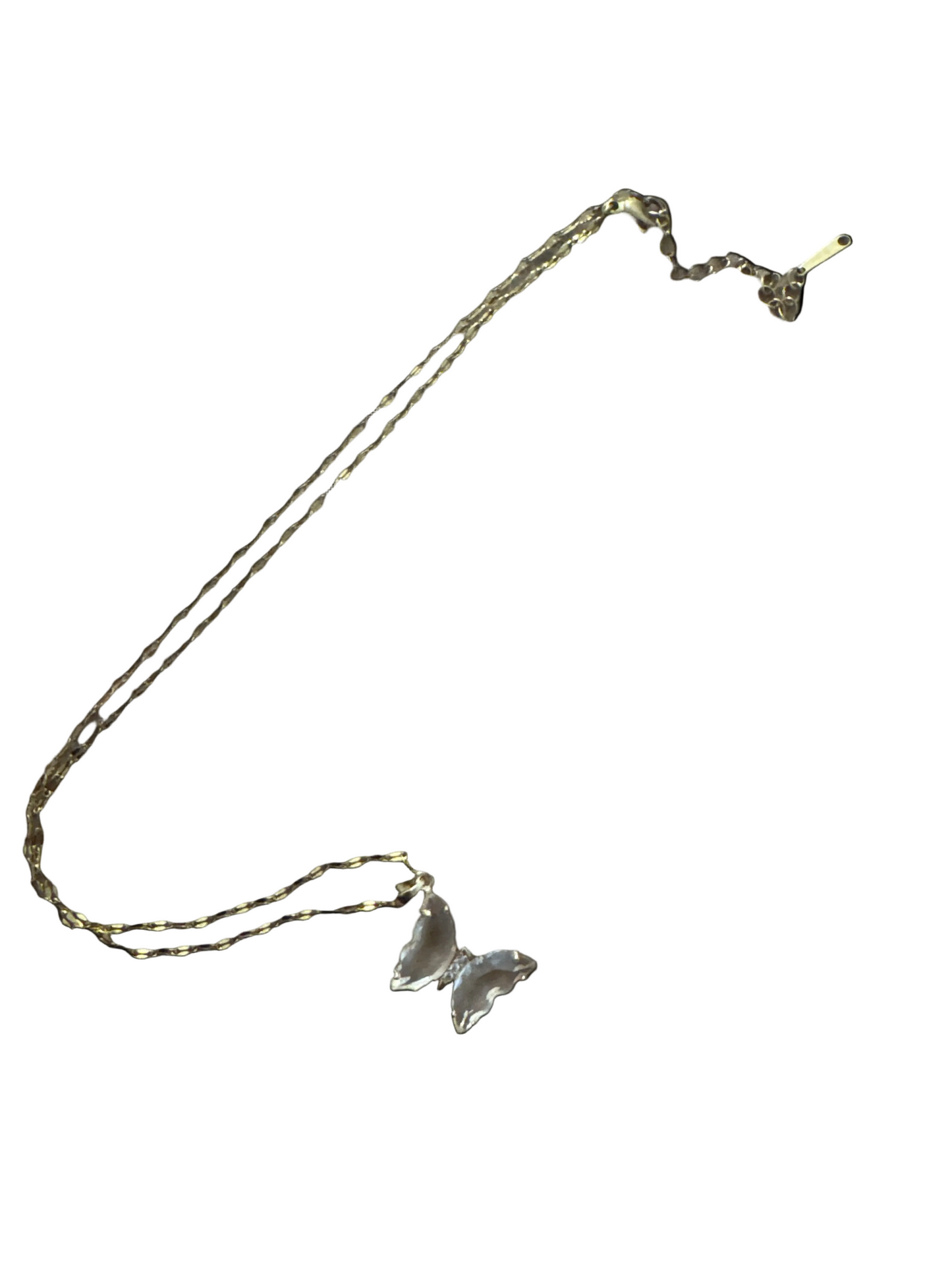 16” gold butterfly