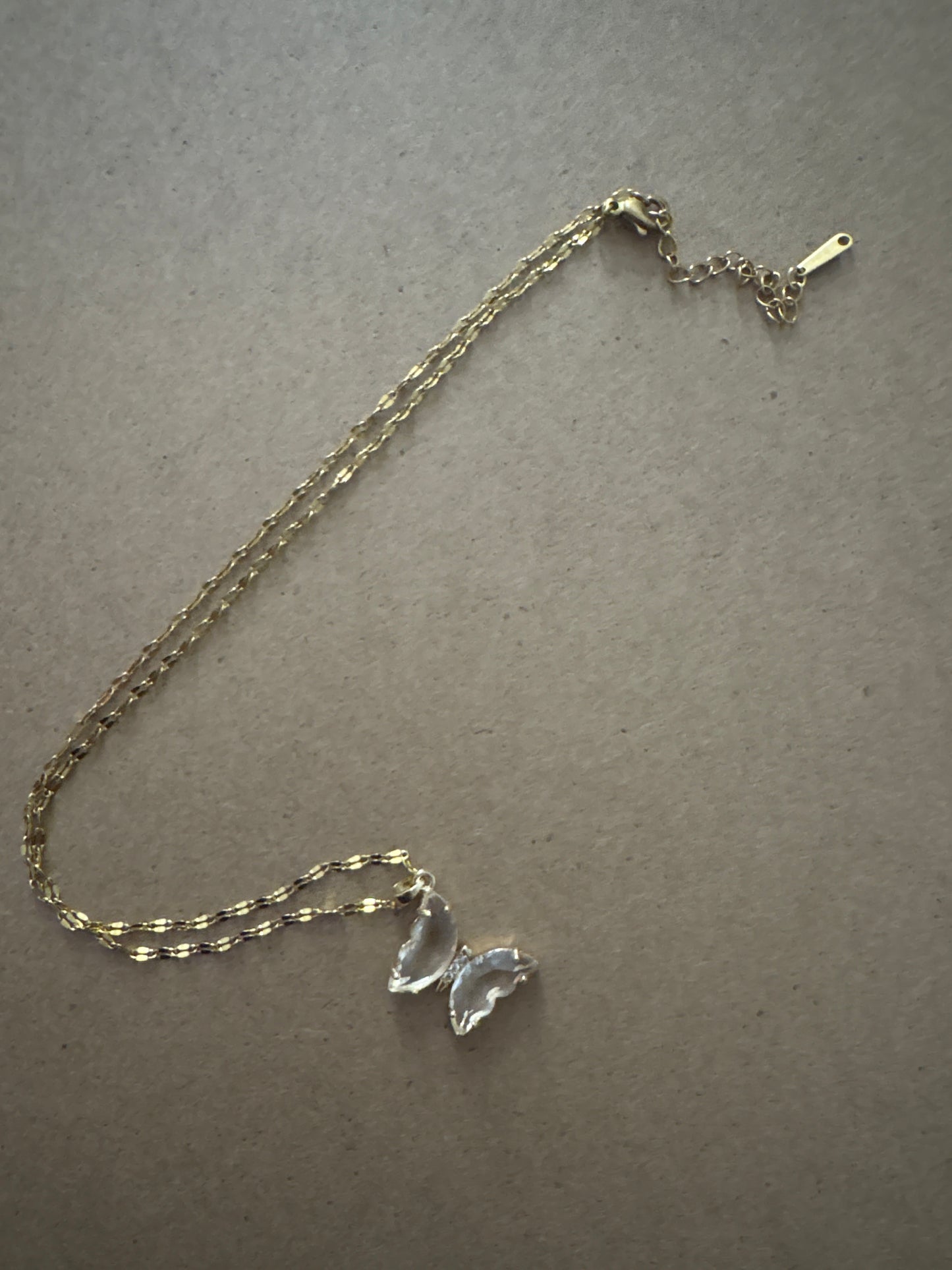 16” gold butterfly