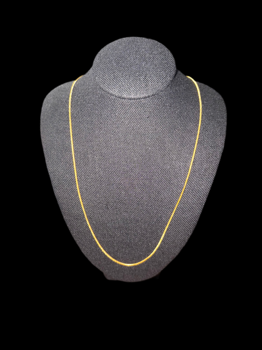 18” Gold Snake Chain