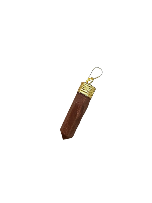 Goldstone Crystal Pendant ✨